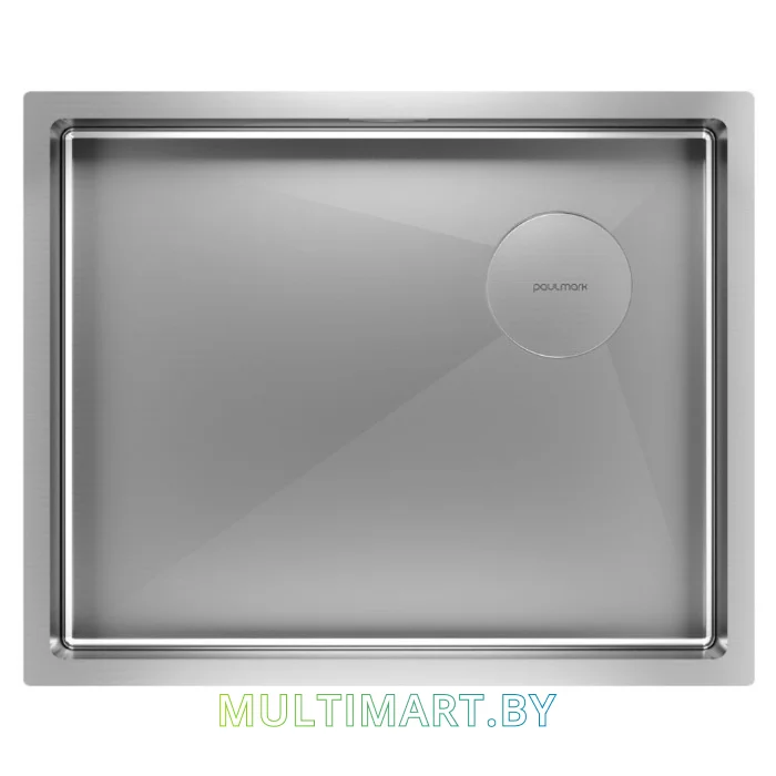 Кухонная мойка Paulmark Next-Skew PM885444-BS (нержавеющая сталь)